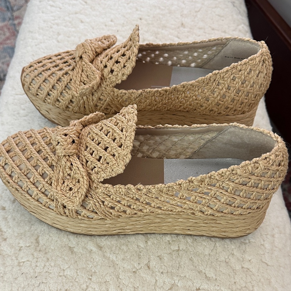 Dolce Vita Tan Espadrille Slip-Ons